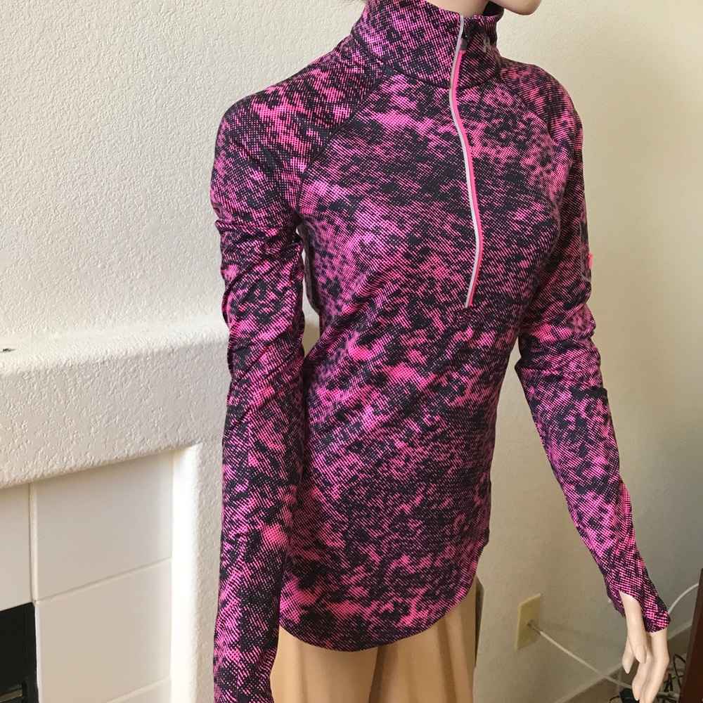 Under Armour Fly Fast Printed Long-Sleeve RunTop - Picture 6 of 8