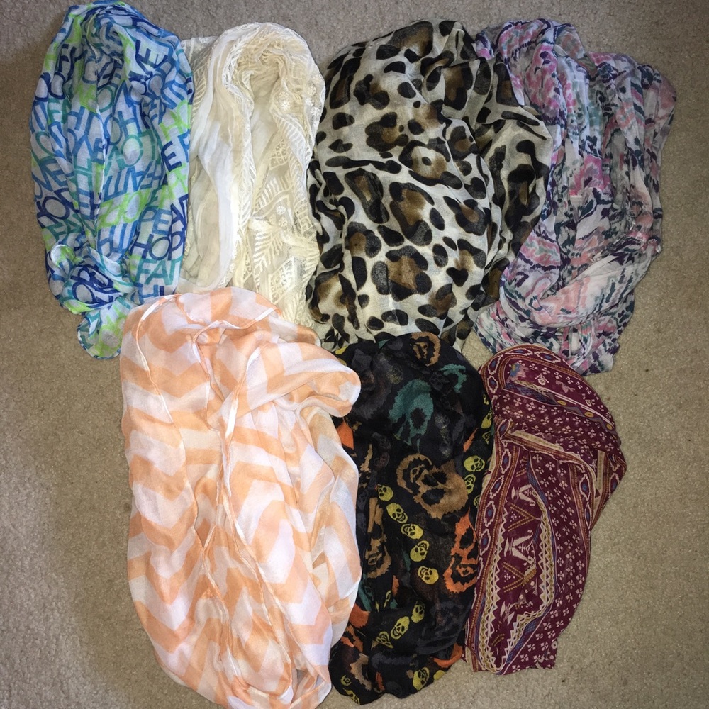 Infinity scarves