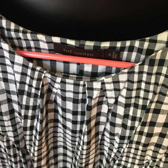 The Limited black and white patterned dress - Picture 3 of 4