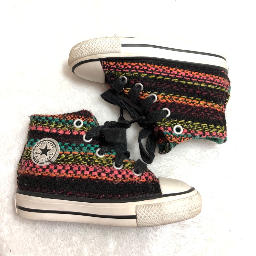 Woven Converse infant size 6