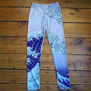 Ocean Painting Leggings