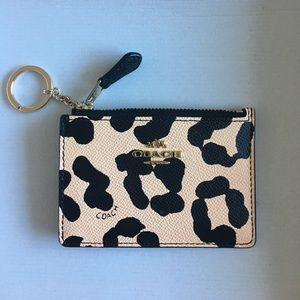 NEW cheetah print mini ID holder