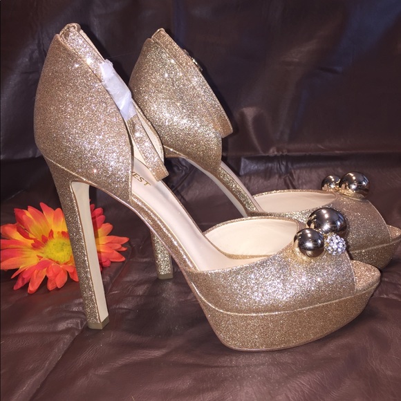 Nine West Vidal! Platform Peep-toe w/ Ankle Strap! - Picture 5 of 8