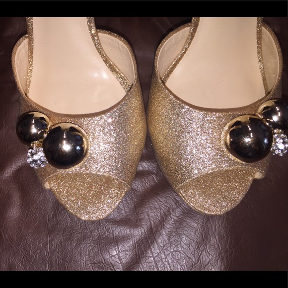 Nine West Vidal! Platform Peep-toe w/ Ankle Strap! - Picture 8 of 8