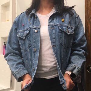 Jean Jacket w/ Pins