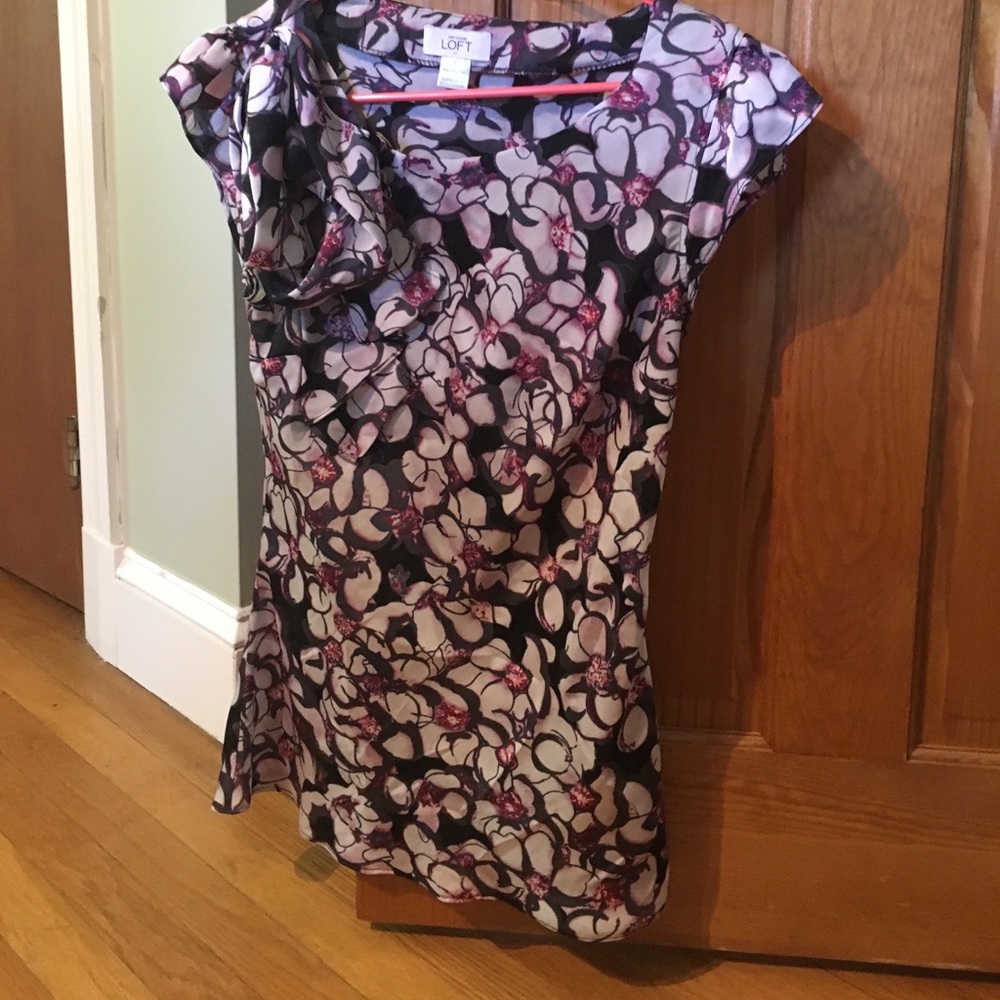 Ann Taylor Loft silk top