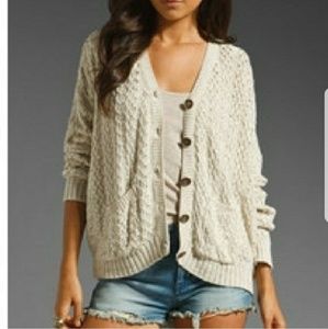 Brandy Melville, Knit Cartigan Sweater
