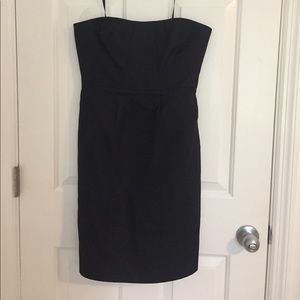 Strapless j crew dress