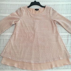 The Limited Double Layer Long Sleeve Blouse