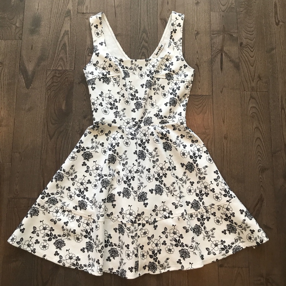 Floral A-line dress