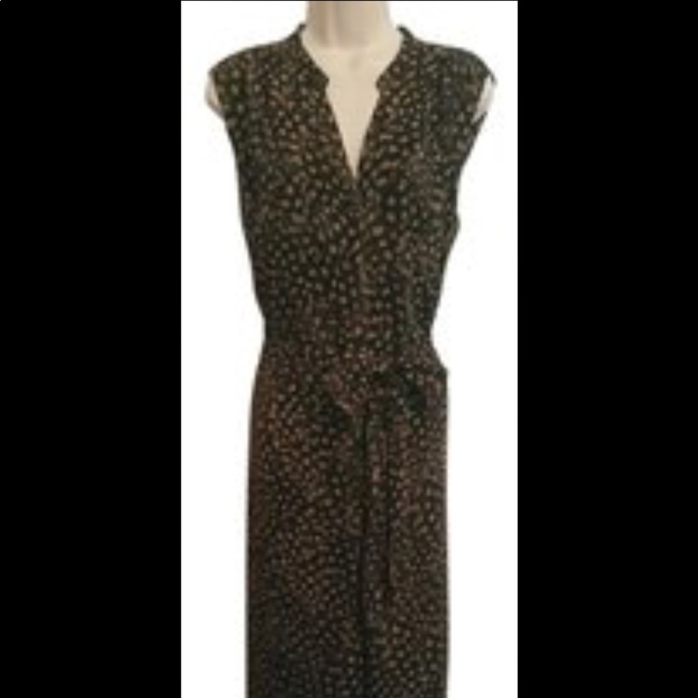 Michael Kors Animal Print Jumpsuit XL