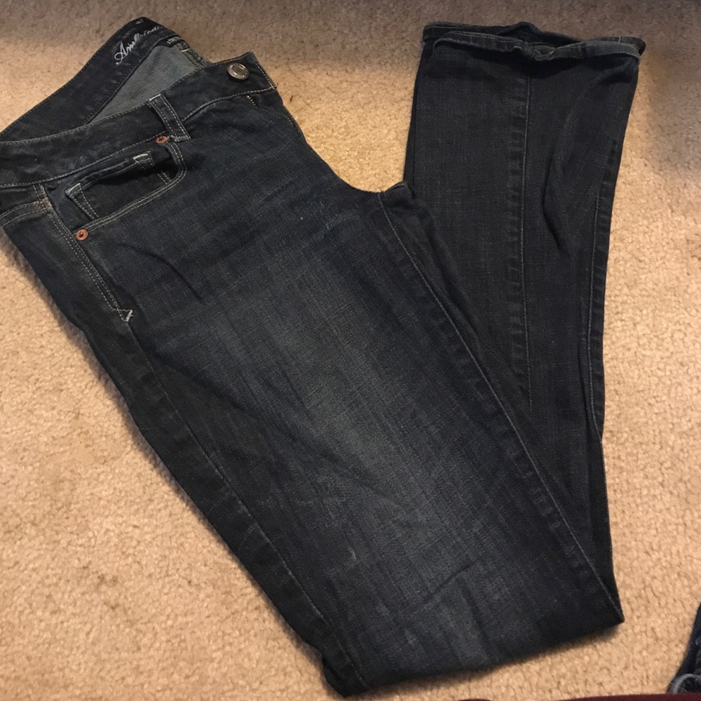 American eagle skinny kick jeans