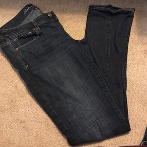 American eagle skinny kick jeans