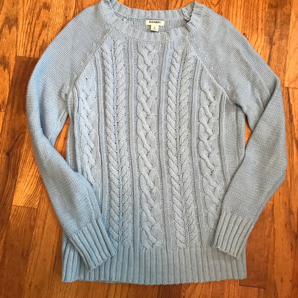 Old Navy Carolina Blue Sweater