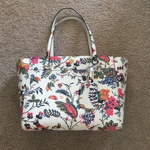 Tory Burch Small Parker Floral Tote Tory Burch Small Parker Floral Tote