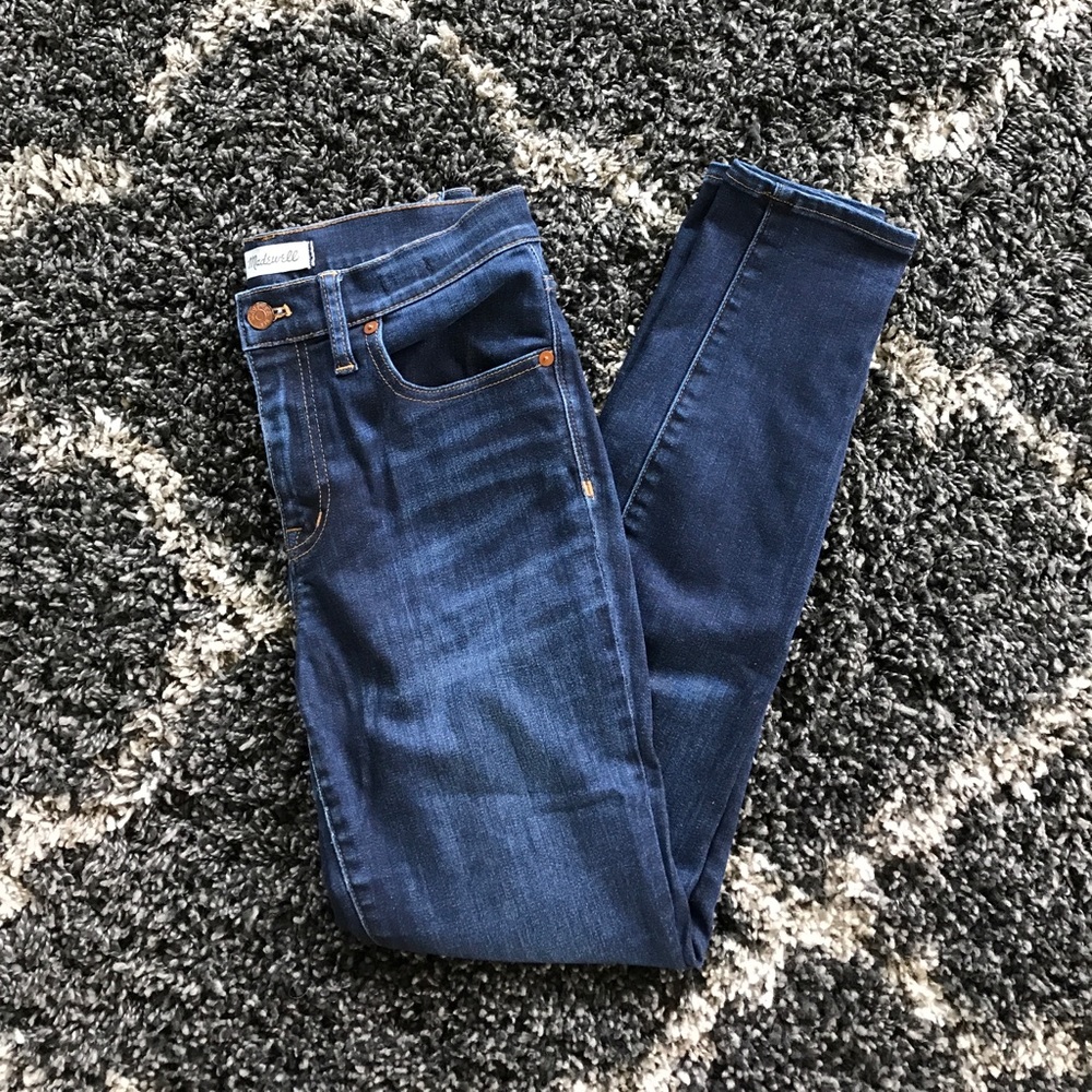 Madewell 9" Hi Riser Skinny Skinny Size 27