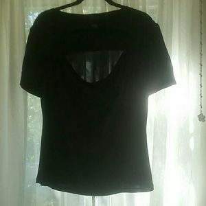 Torrid black stretch blouse