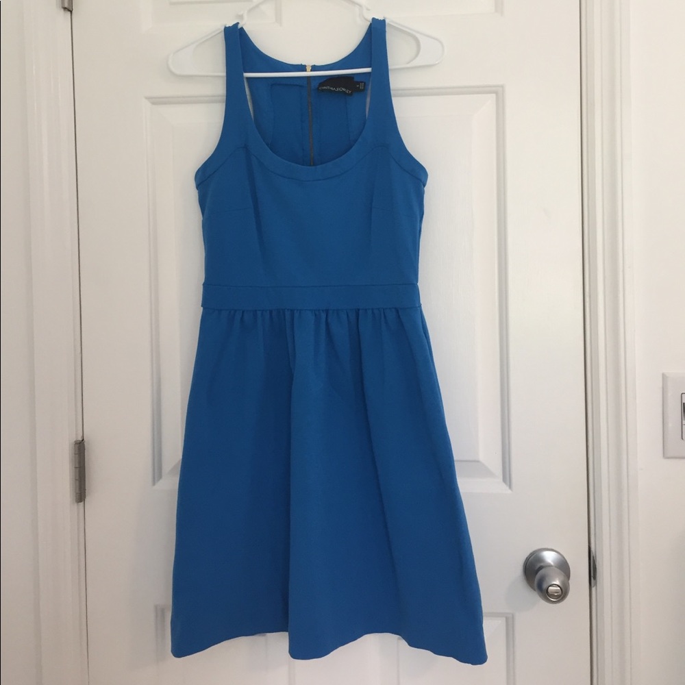 Cynthia Rowley blue dress