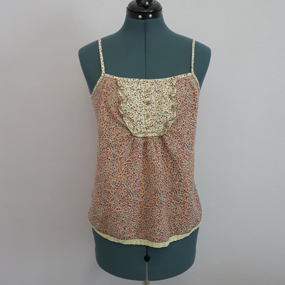 Floral Fire Los Angeles Top