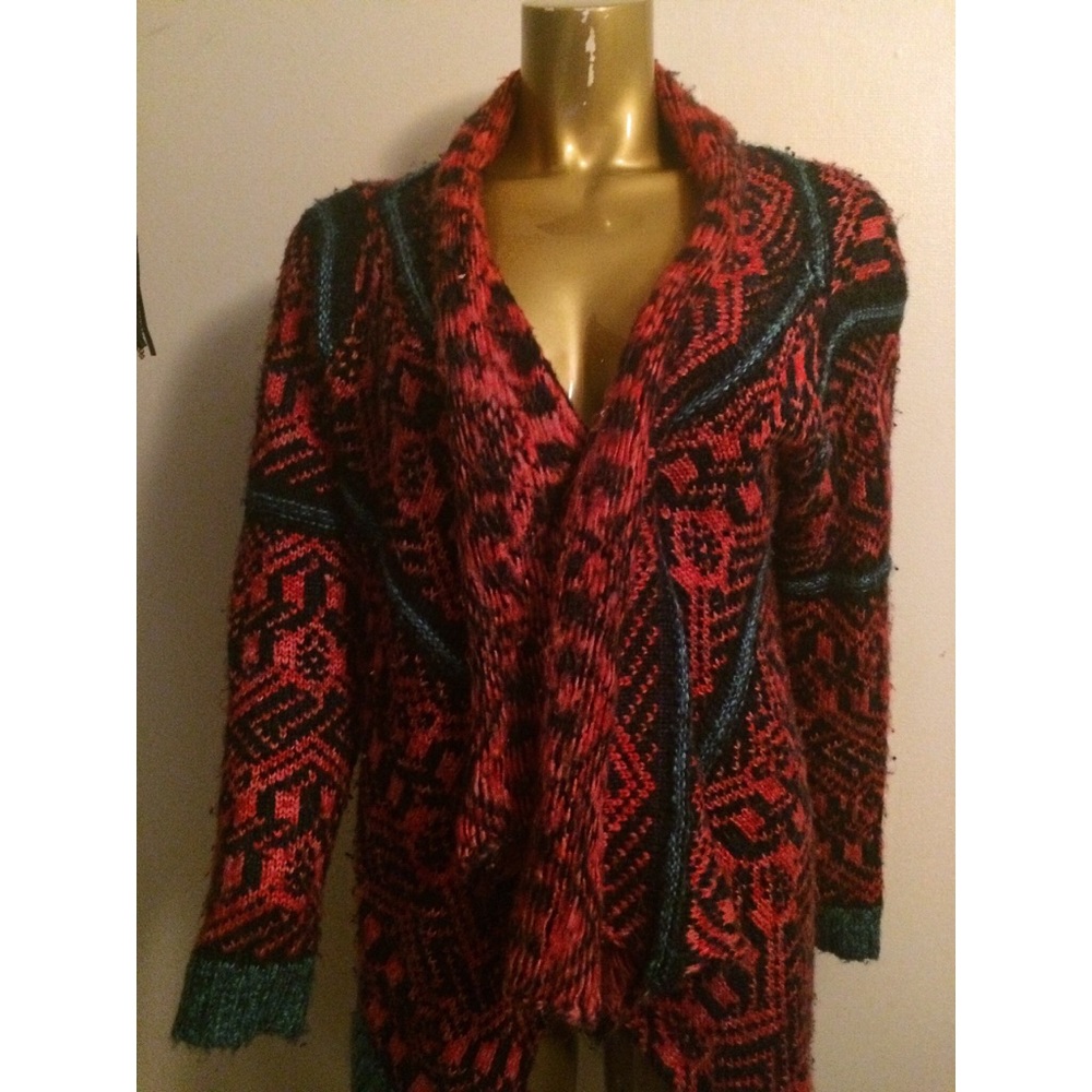 Colorful cardigan
