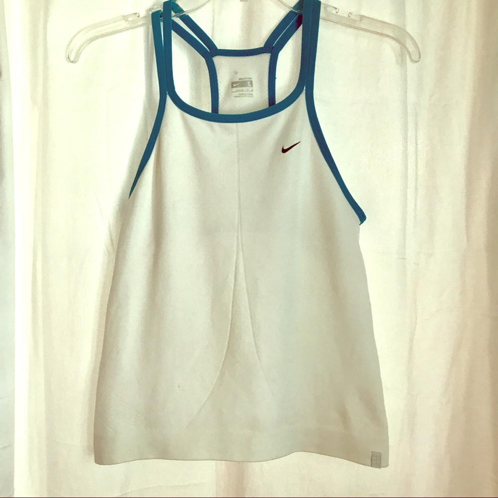 NIKE DRY FIT T-STRAP TENNIS/ATHLETIC TOP 🎾