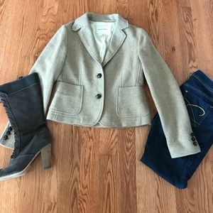 Banana Republic Tweed Blazer