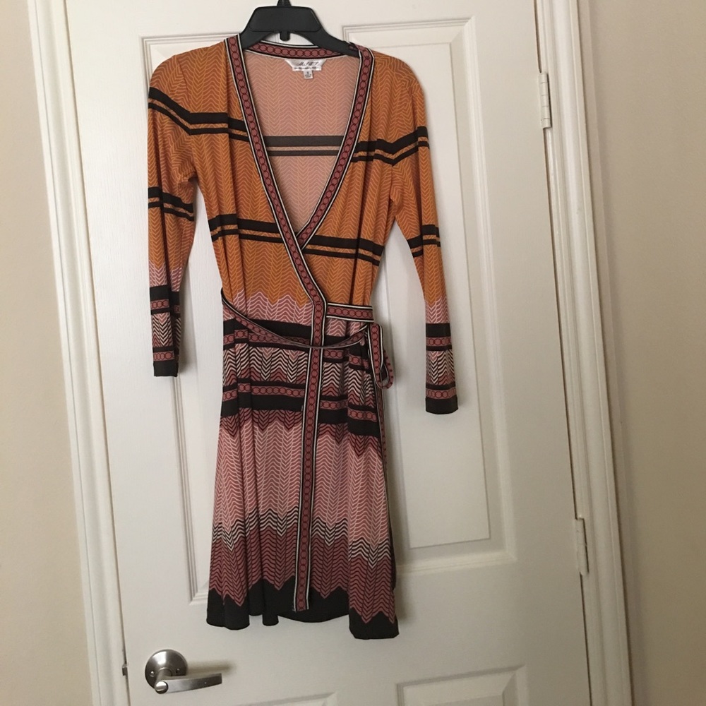 M.s.s.p blush wrap dress
