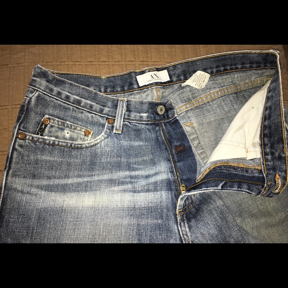 Armani Exchange J101 Dark Denim 33x32 Jeans