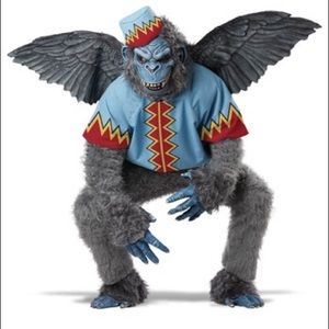 Scary Winged Flying Monkey Costume