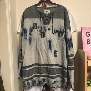 Long sleeve denim