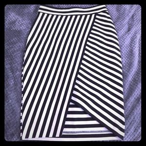 Express striped pencil skirt Express striped pencil skirt