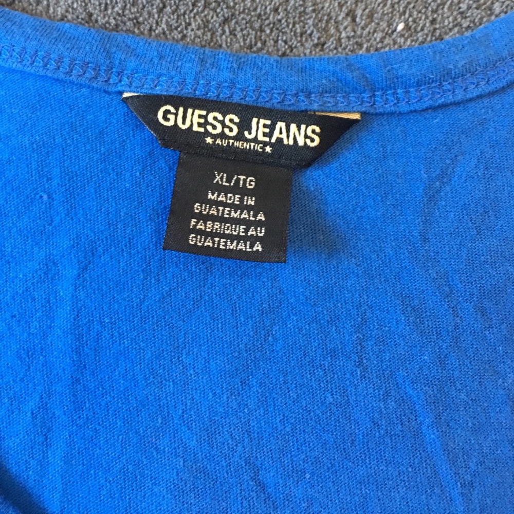 Guess Blue T-Shirt - Picture 3 of 3