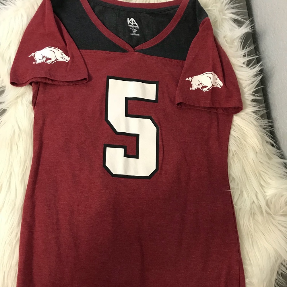 Arkansas Razorbacks #5 McFadden tee shirt