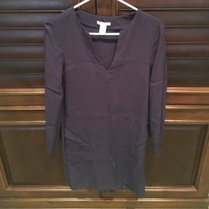 H&M navy mini dress size 2