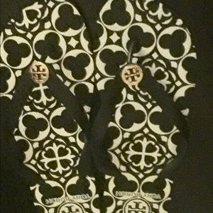 Tory Burch Flip Flops Size 9. Worn once