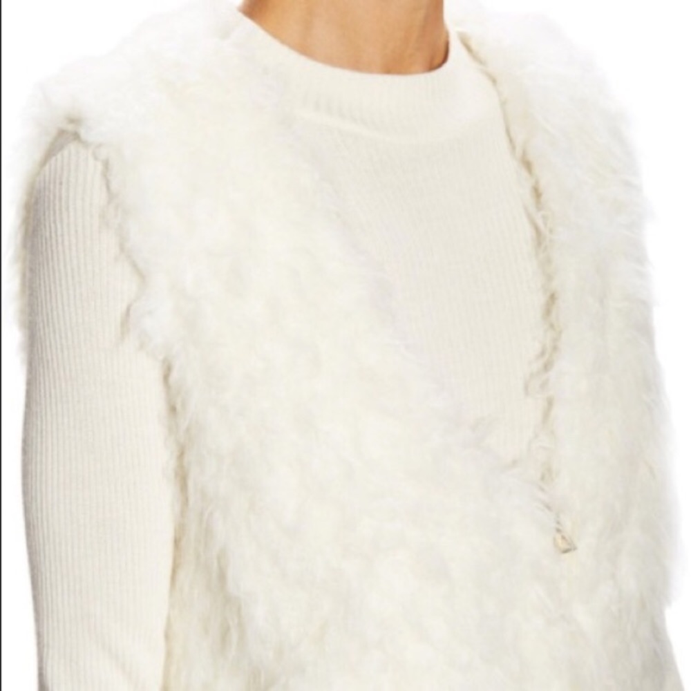 Eleven Paris Faux Fur Vest