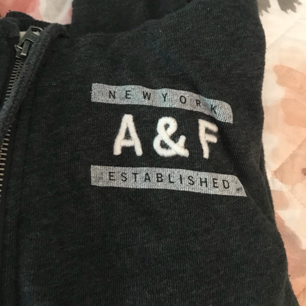 A&F zip up jacket