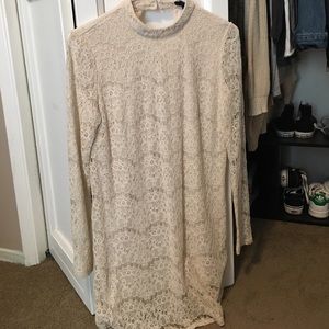 Vintage style long sleeve dress
