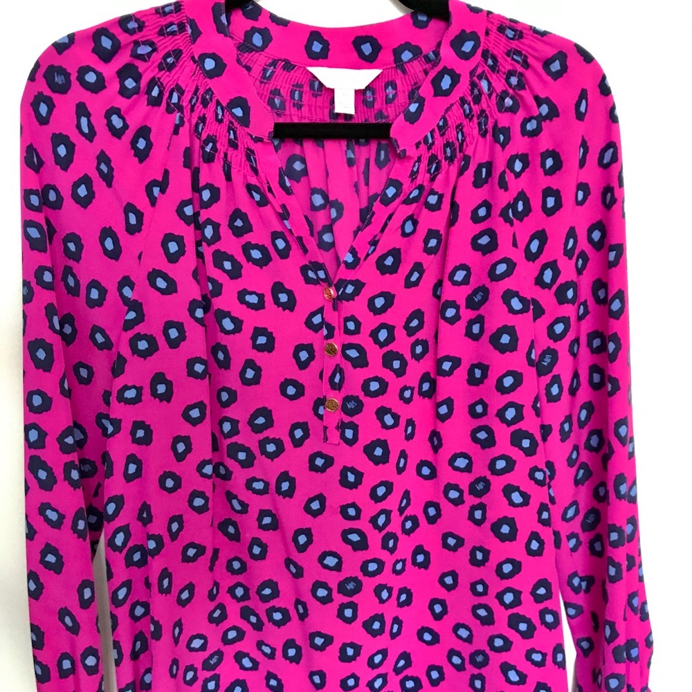 Lilly Pulitzer Elsa Silk Top