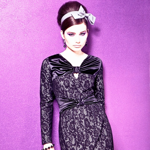 PARTY EVENING DRESS MADE IN EUROPE - Picture 1 of 4