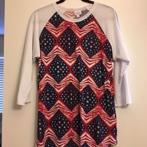 LuLaRoe Americana Randy size Large