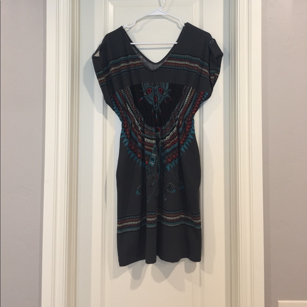 Sweater Dress (tribal-print)