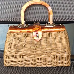Simply gorgeous Adoria vintage woven hand made bag Simply gorgeous Adoria vintage woven hand made bag