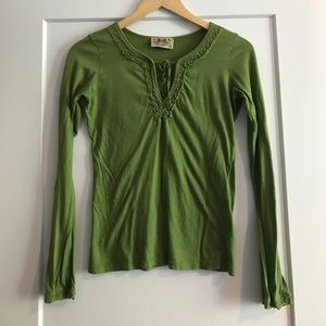 Juicy Couture Embroidered Top