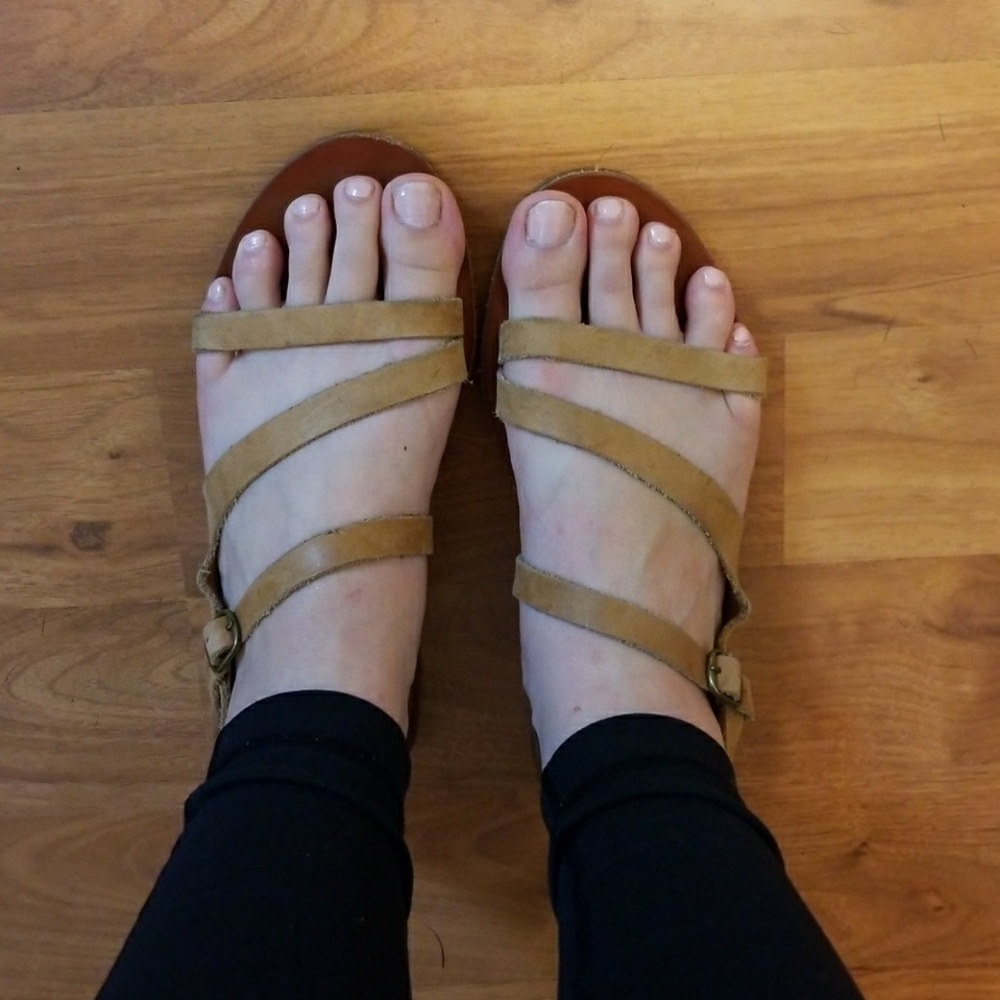 Lucky Brand Leather Sandals