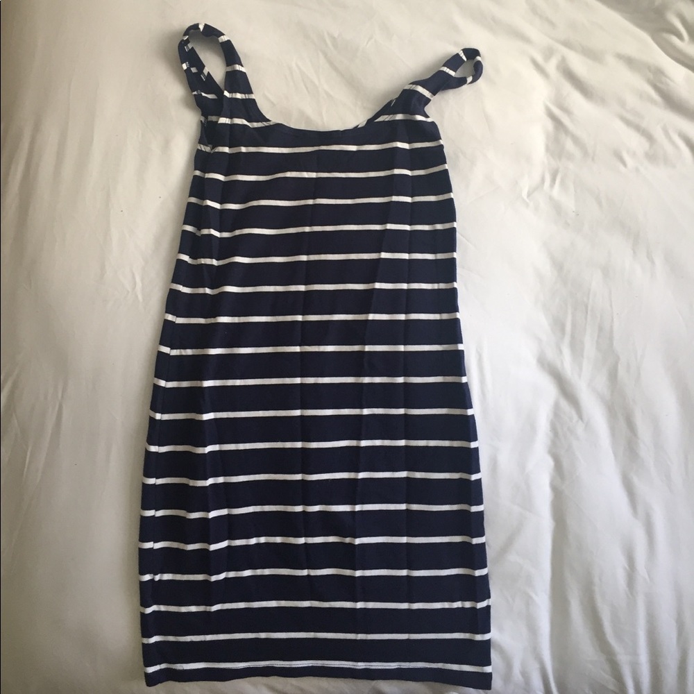 Striped tank dress on sale!