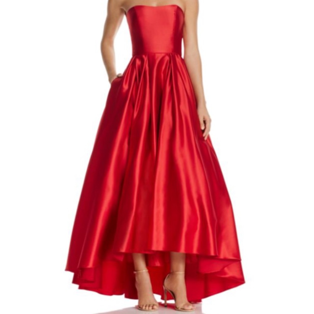 Avery G Red Evening Gown