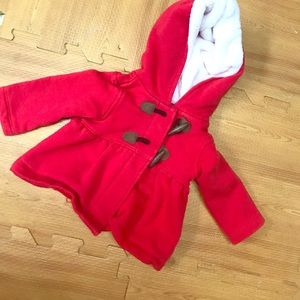 Fall/winter jacket. Perfect for car seats!!
