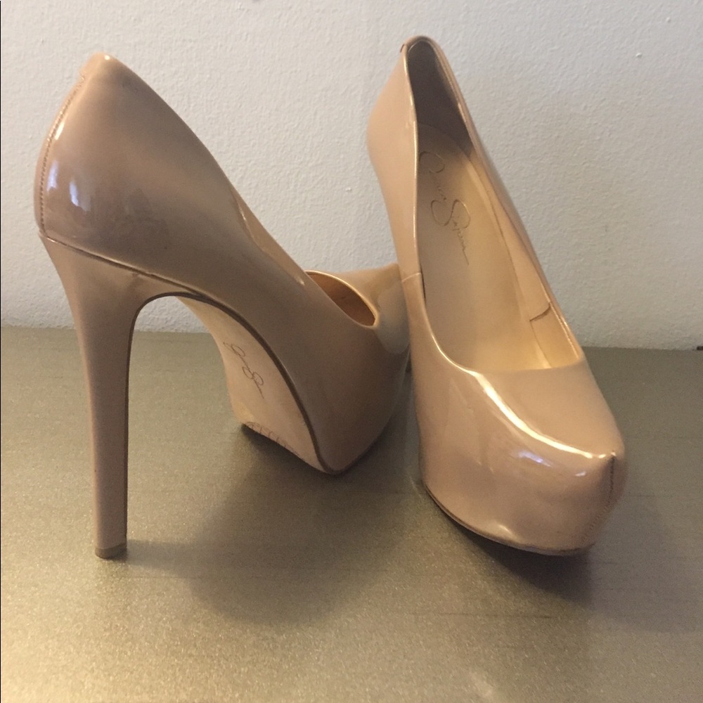 Jessica Simpson platform Heels