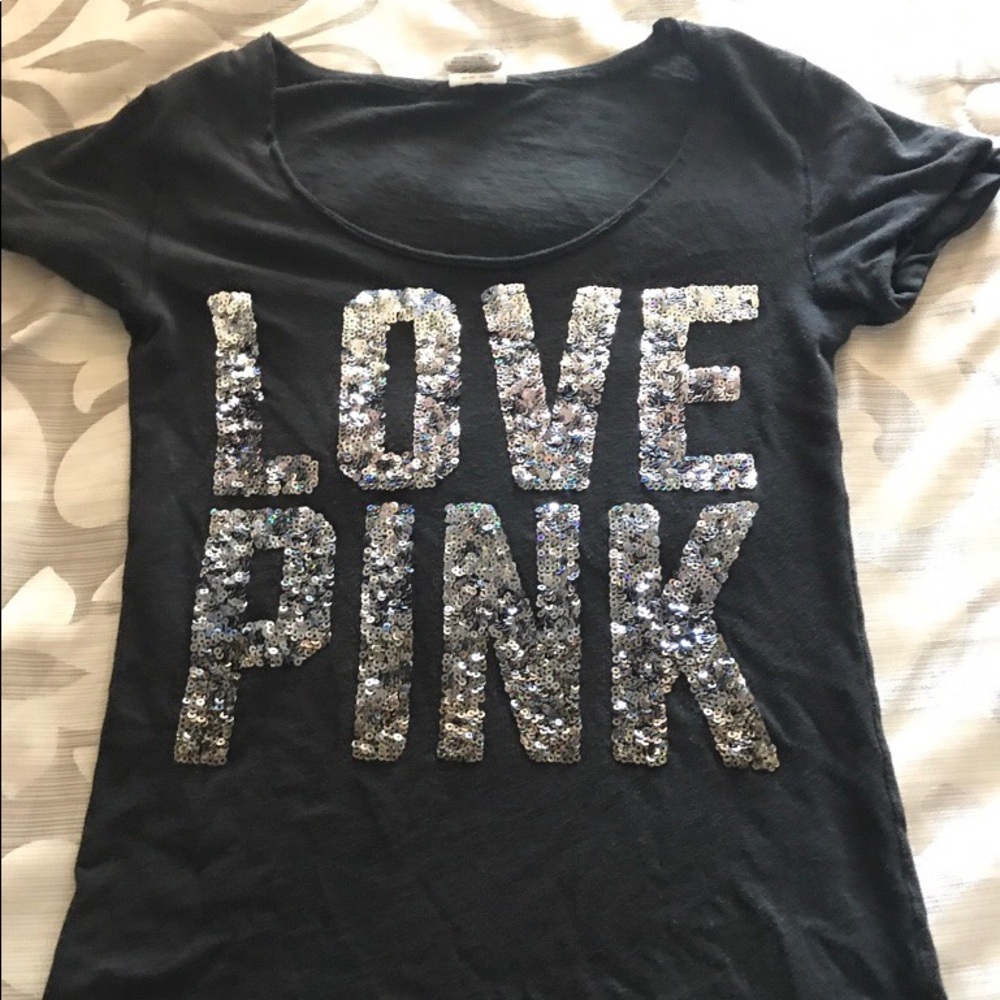 Victoria's Secret Pink Bling Tee